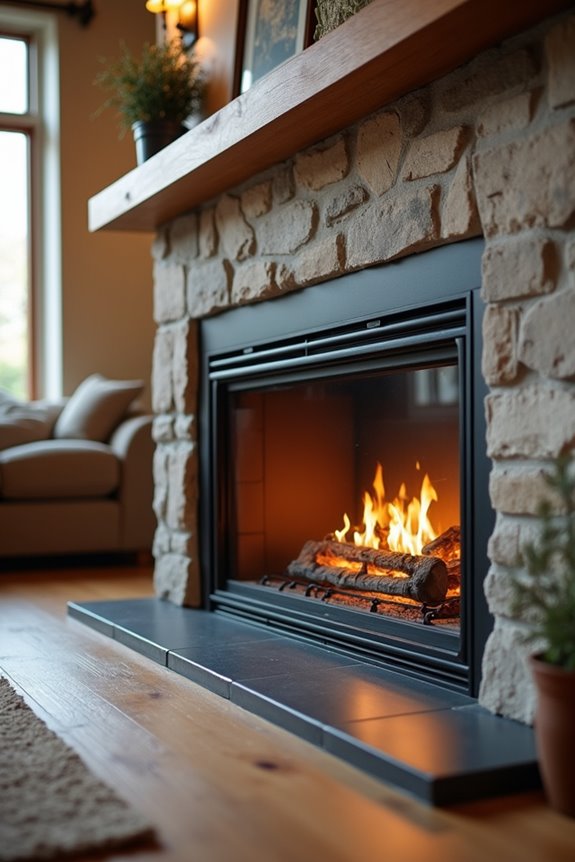 gas fireplaces require annual professional inspections