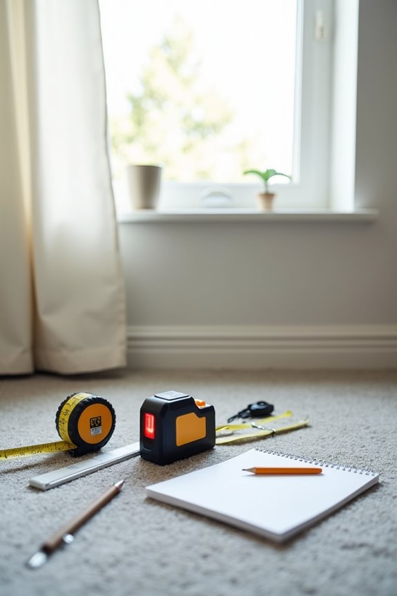 gather tools measure accurately first