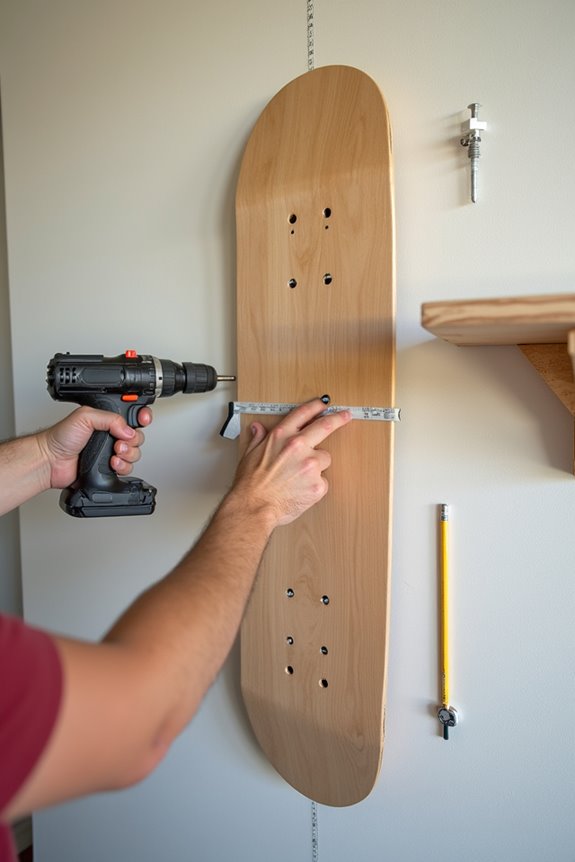 gathering supplies preparing wall carefully
