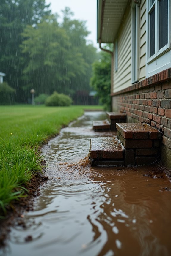 gutters downspouts grading matter