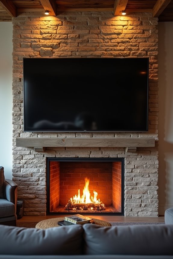 heat safe tv mounting strategies