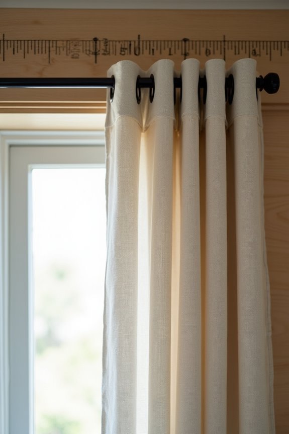 heavier fabrics require closer spacing