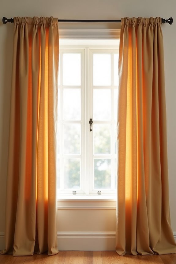 hidden rod pocket curtain elegance