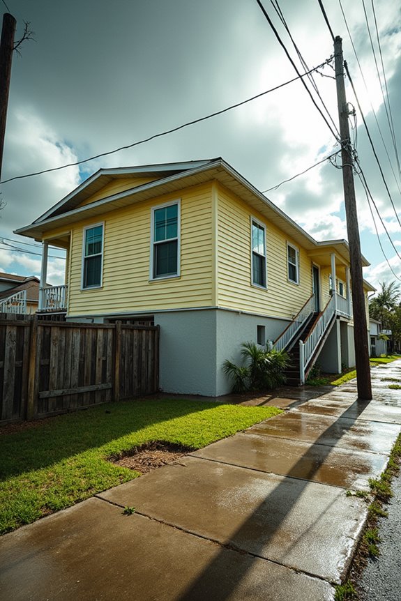 hurricane surge floods basements