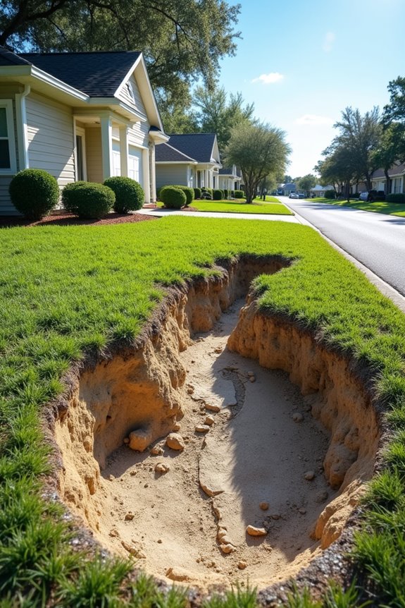 karst geology drives sinkholes risk