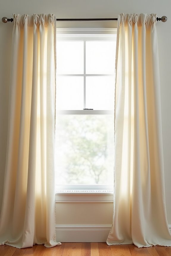 measuring window for curtains precisely