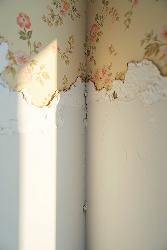 painting over wallpaper is temporary