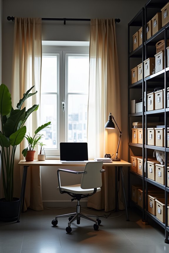 professional clutter free credible workspace
