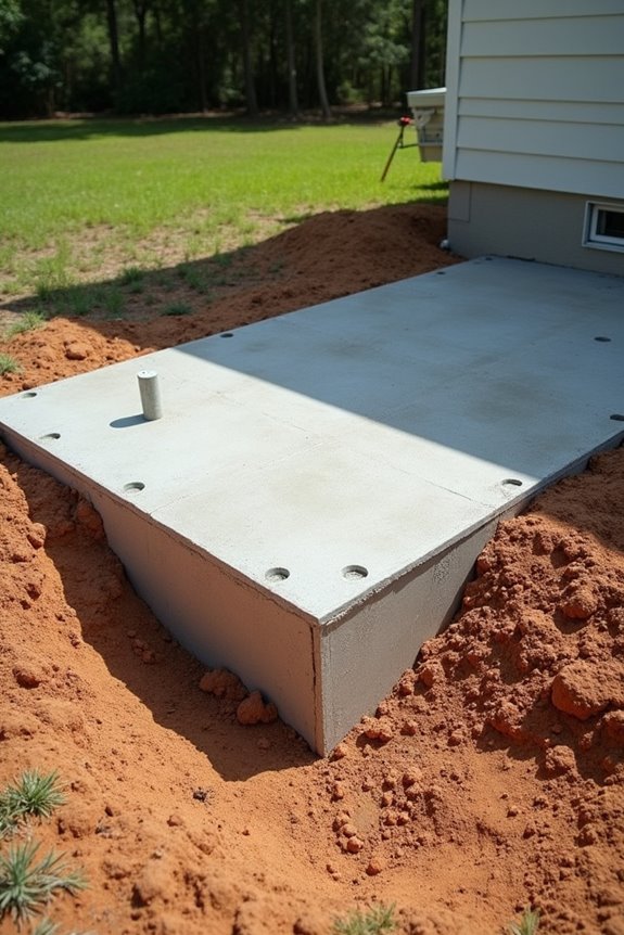 raised foundations resist floods and moisture