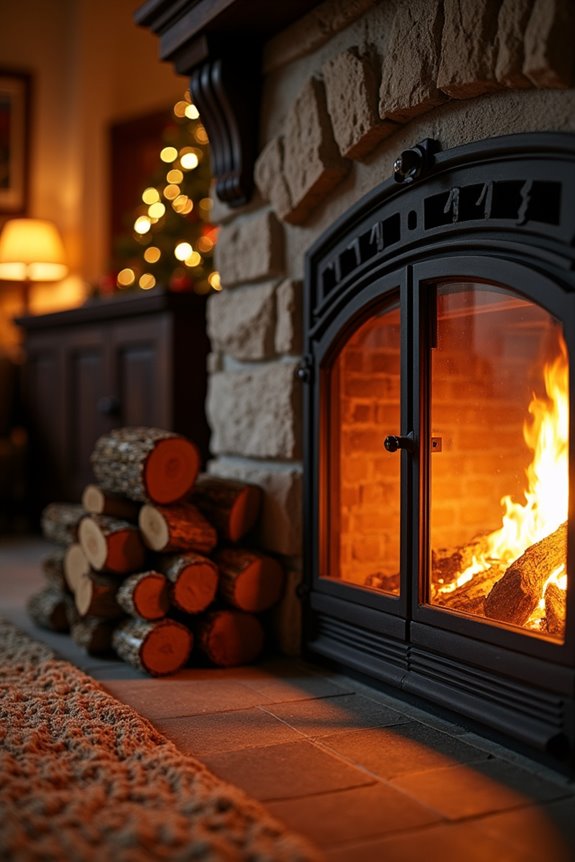 seasoned pine with hardwood mix