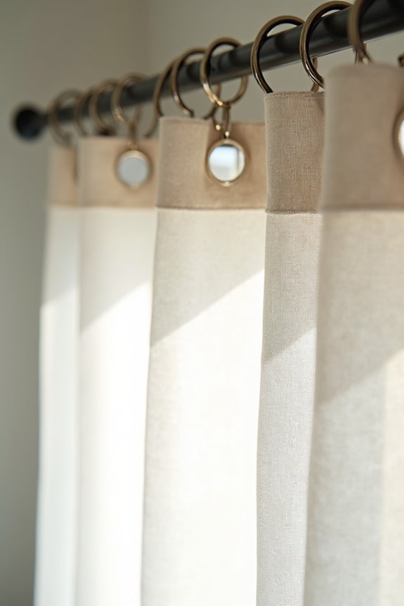 test ring spacing before hanging permanently