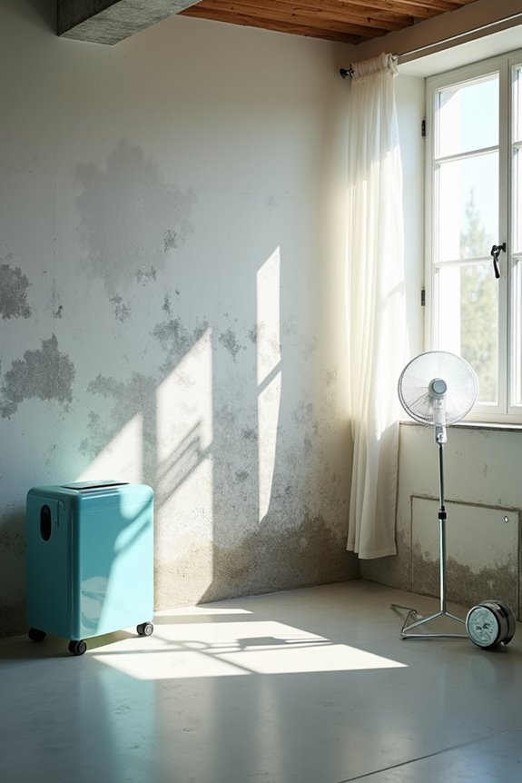 ventilate for moisture prevention