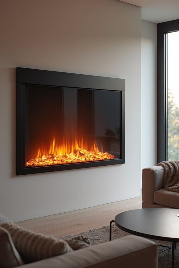 versatile safe easy electric fireplace