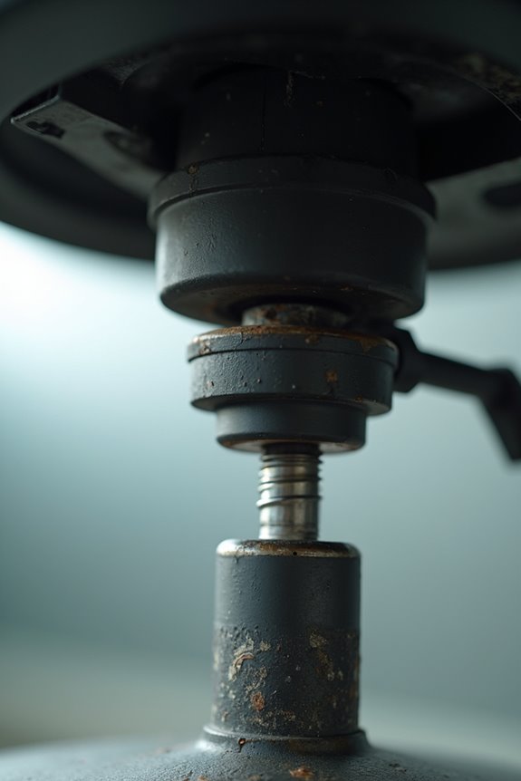 worn gas lift seals cause gradual height loss