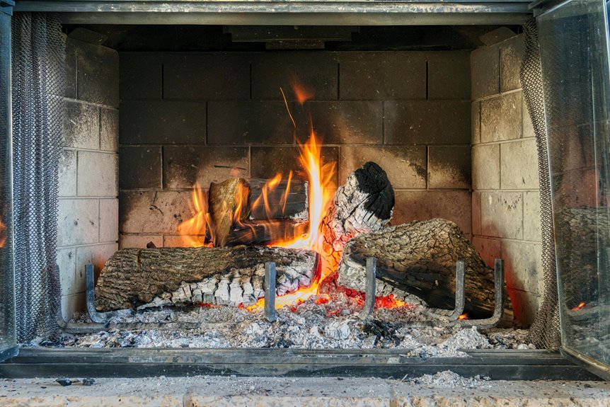 zero clearance fireplace workings explained
