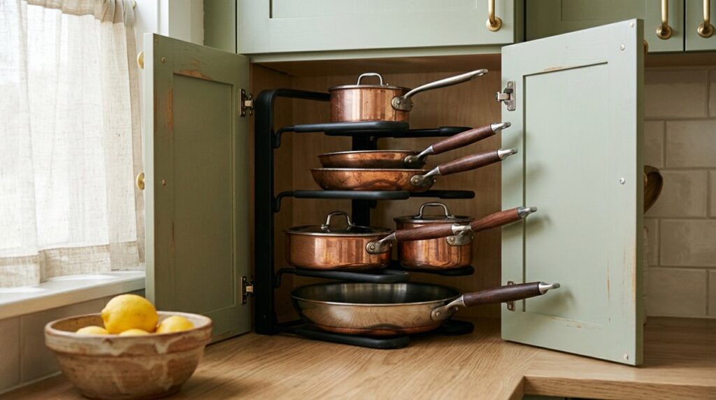 top pot and pan storage